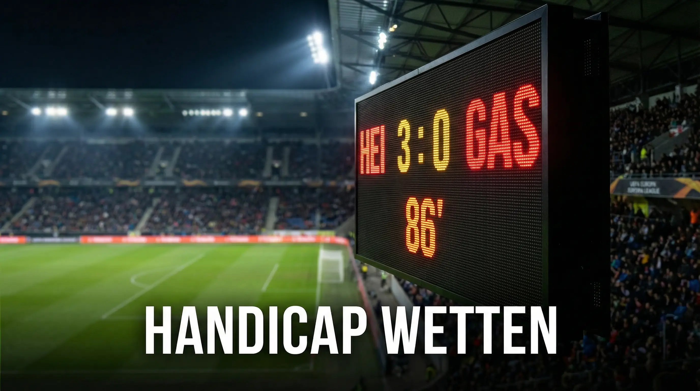 Handicap Wetten Bundesliga erklärt